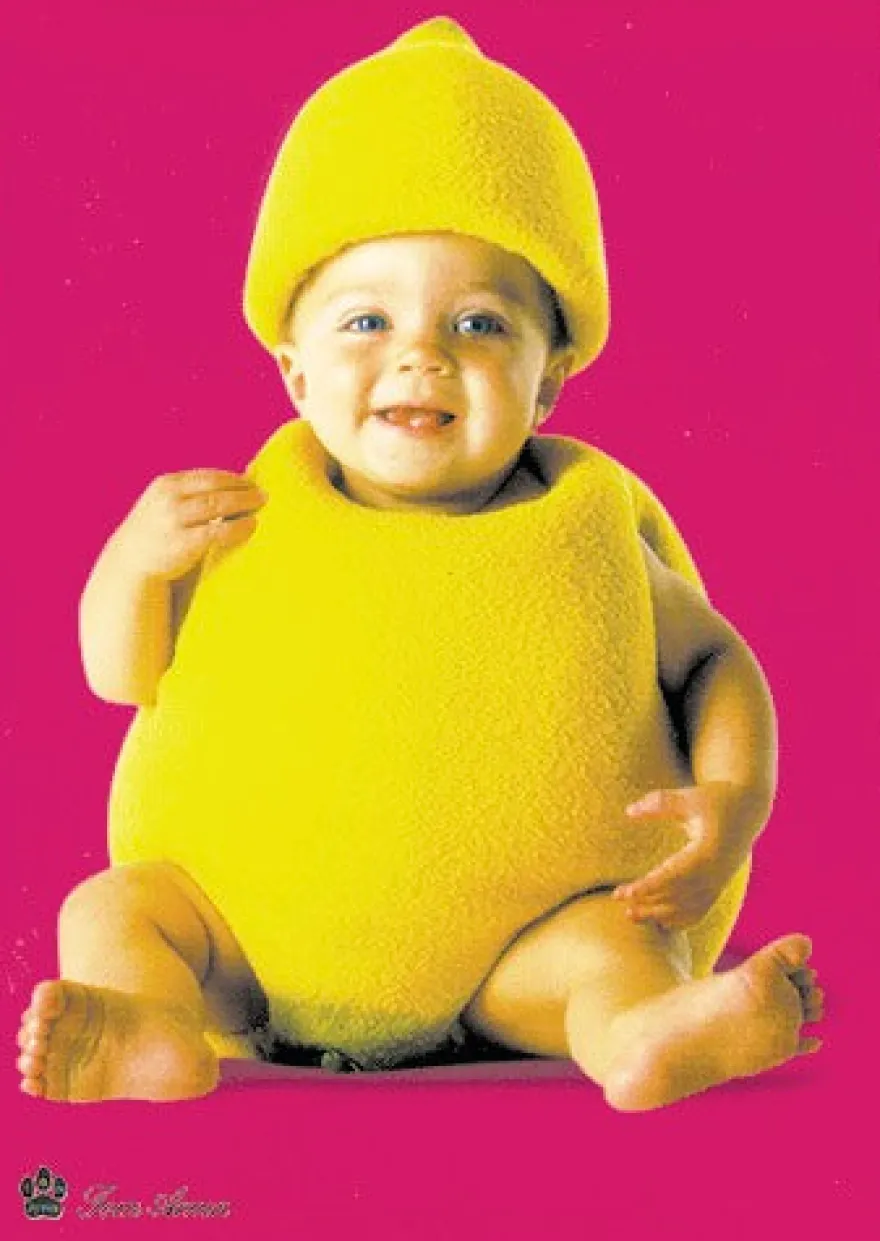 Postkarte Tom Arma Baby Fruits