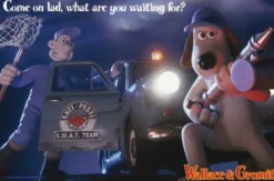 Postkarte Wallace & Gromit the Curse of the Were-Rabbit