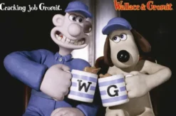Postkarte Wallace & Gromit the Curse of the Were-Rabbit