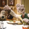 Postkarte Wallace & Gromit the Curse of the Were-Rabbit