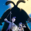 Postkarte Wallace & Gromit the Curse of the Were-Rabbit