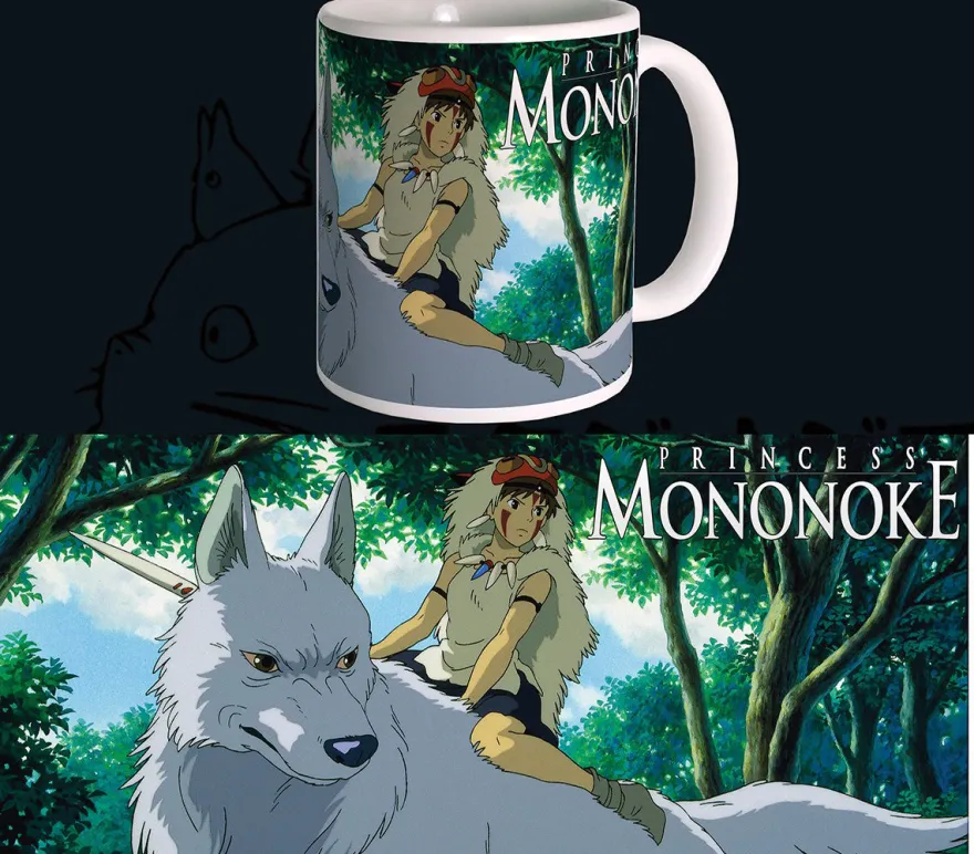 Prinzessin Mononoke Tasse Mononoke Studio Ghibli