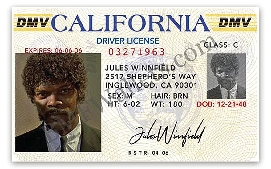 Pulp Fiction Bad Mother Fucker Geldbeutel Set