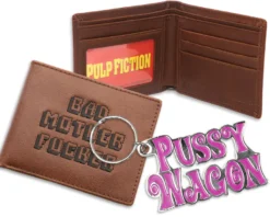 Pulp Fiction & Kill Bill Set Geldbeutel (Leder) & Keyring