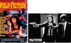 Pulp Fiction Poster 2er-Set Hauptplakat & Guns