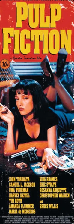 Pulp Fiction Poster Hauptplakat (Uma Thurman)
