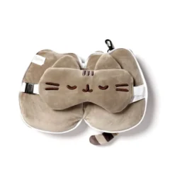 Pusheen Relaxeazzz Reisekopfkissen mit Augenmaske