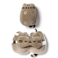 Pusheen Relaxeazzz Reisekopfkissen mit Augenmaske
