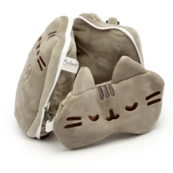 Pusheen Relaxeazzz Reisekopfkissen mit Augenmaske