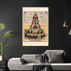 Pyramid of Capitalist System Poster