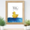 Quack Quack Motherducker! Kunstdruck Madeleine