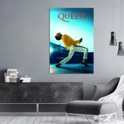 Queen live at Wembley Poster
