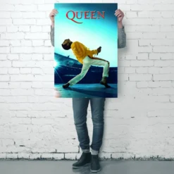 Queen live at Wembley Poster