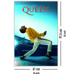 Queen live at Wembley Poster