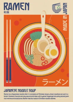Ramen Japanese Food Print