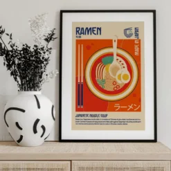 Ramen Japanese Food Print