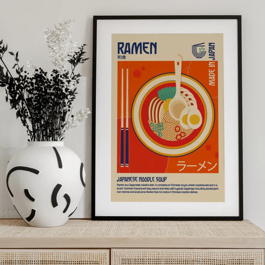 Ramen Japanese Food Print
