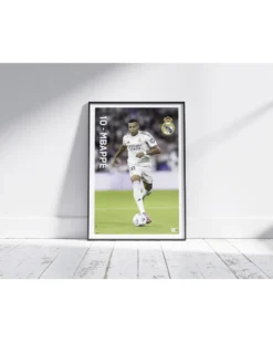 Real Madrid Poster Mbappé