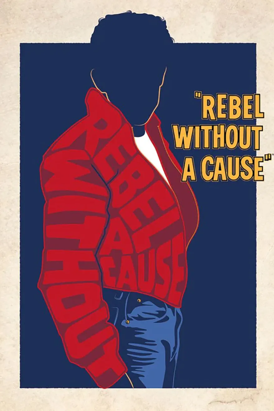 Rebel Without A Cause Poster James Dean