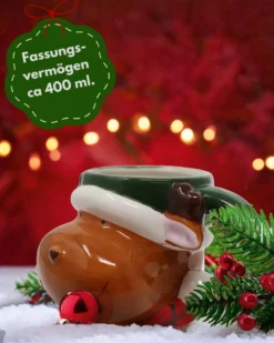 Rentier Tasse 3D
