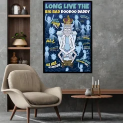 Rick and Morty Poster Long Live The Big Bad Doodoo Daddy