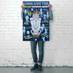 Rick and Morty Poster Long Live The Big Bad Doodoo Daddy