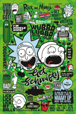 Rick and Morty Poster Quotes 2