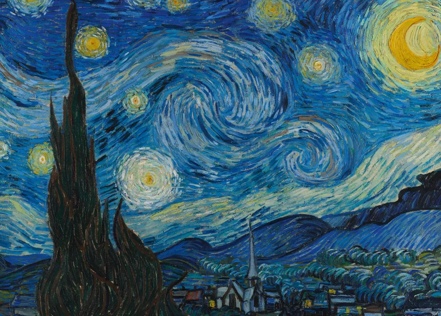 Riesenposter Vincent Van Gogh Kunstdruck The Starry Night
