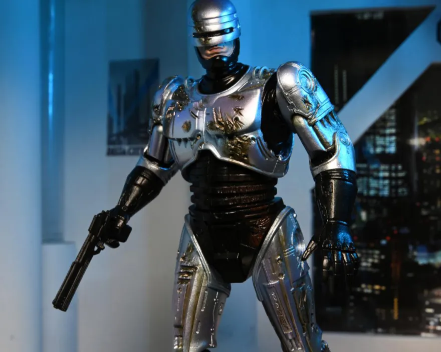 Robocop Actionfigur 7' Scale Ultimate Battle Damaged 1987