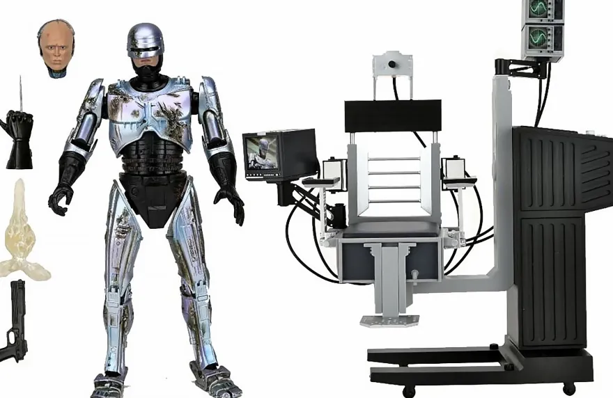 Robocop Actionfigur 7' Scale Ultimate Battle Damaged 1987
