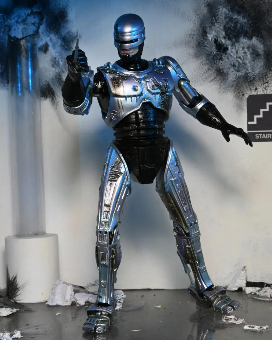 Robocop Actionfigur 7' Scale Ultimate Battle Damaged 1987