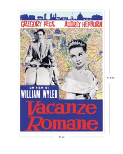 Roman Holidays Poster Vacanze Romane