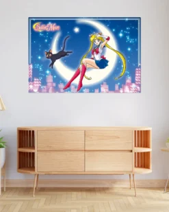 Sailor Moon Poster Sailor Moon & Luna