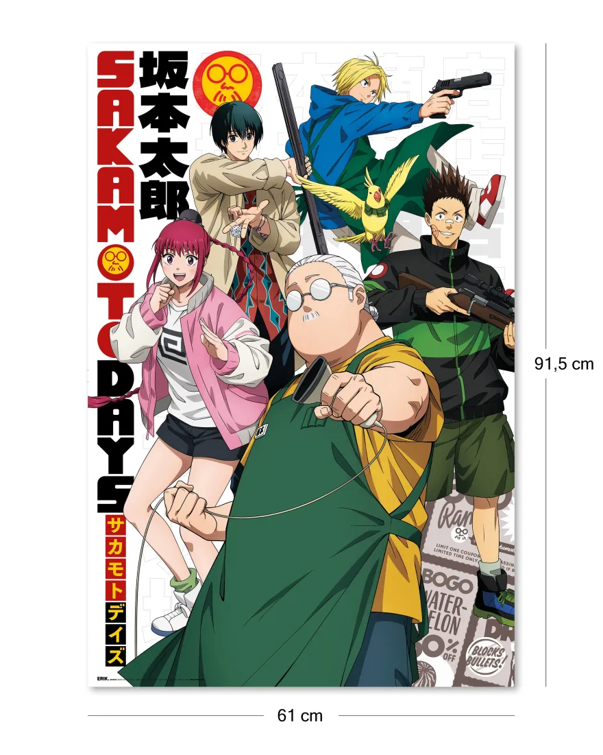 Sakamoto Days Poster 2