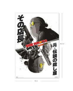 Sakamoto Days Poster Taro Sakamoto