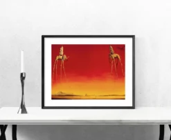 Salvador Dali Kunstdruck Les Elephants