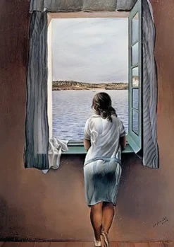 Salvador Dali Kunstdruck Woman At The Window