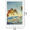 Salvador Dali Poster Dream Caused By A Bee Flight..