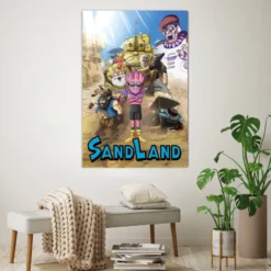 Sandland Poster Charaktere