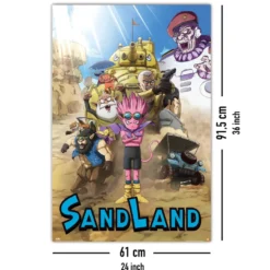Sandland Poster Charaktere