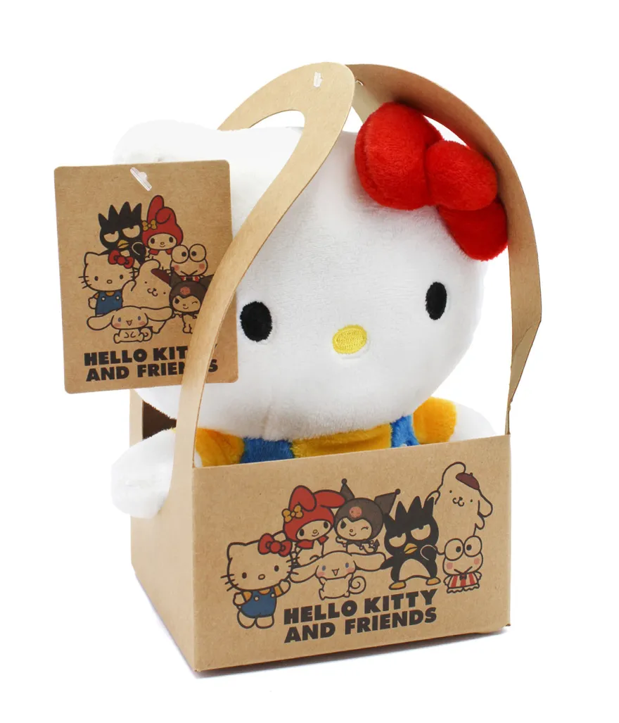 Sanrio - Hello Kitty Classic Eco Edition - Plüschfigur Höhe 14cm