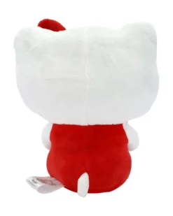 Sanrio - Hello Kitty Classic Eco Edition - Plüschfigur mit Herz, Höhe 24cm