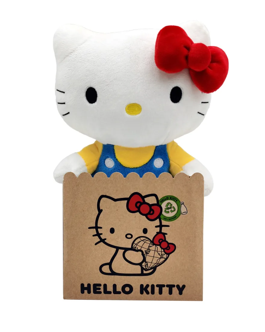 Sanrio - Hello Kitty Classic Eco Edition - Plüschfigur Höhe 24cm