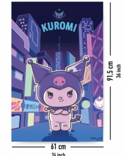 Sanrio My Melody Poster Kuromi Hello Kitty