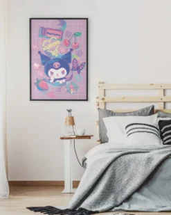 Sanrio Poster - Kuromi Mood Hello Kitty
