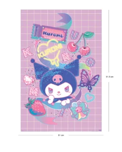 Sanrio Poster - Kuromi Mood Hello Kitty