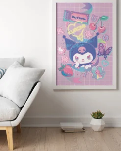 Sanrio Poster - Kuromi Mood Hello Kitty