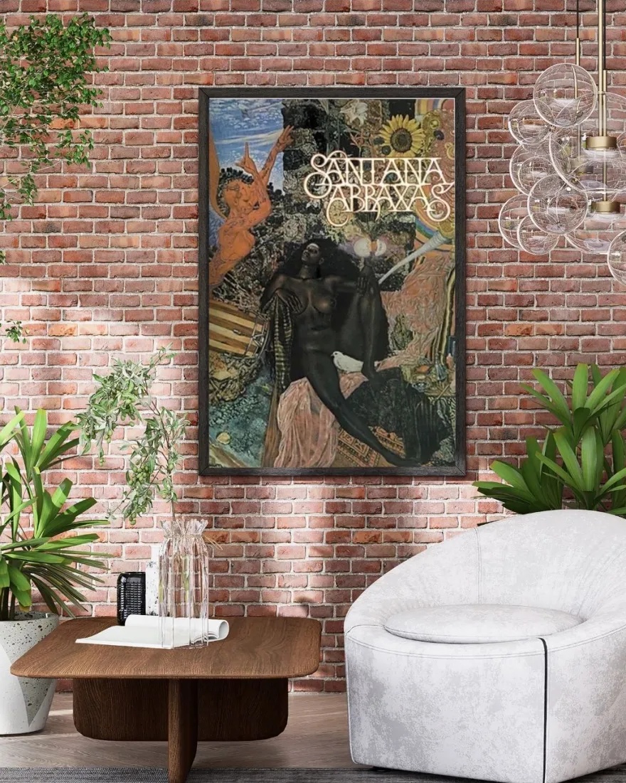Santana Poster Abraxas