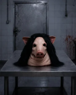Saw Pig Maske Schwein
