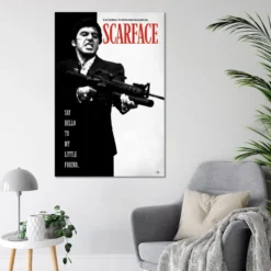 Scarface Poster Al Pacino Say Hello To My Little Friend